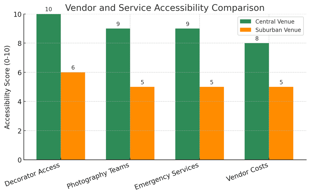 Vendor and Service Accessibility Comparison Chart